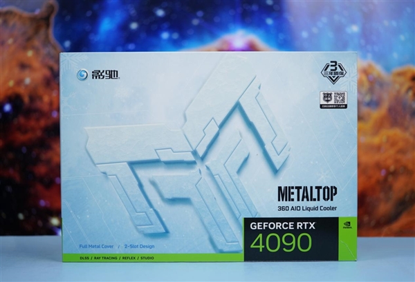 首款一体水冷！影驰RTX 4090金属大师AIO OC显卡图赏