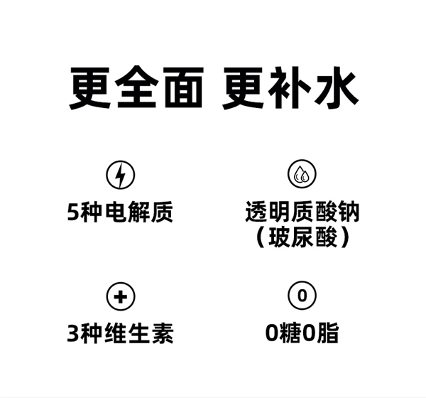 运动来一瓶：燃力士无糖电解质水6瓶14.9元官方大促