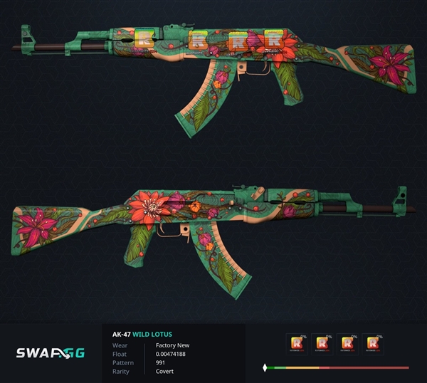 中国土豪花109万元购买《CS:GO》AK47野荷皮肤 网友吐槽太丑