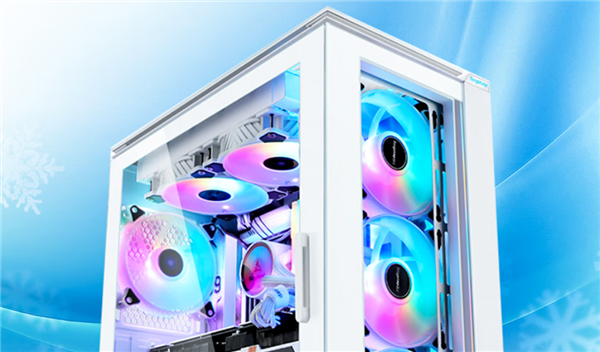 海景房机箱 七彩虹RTX 3060主机3999元(京东百亿补贴2001)