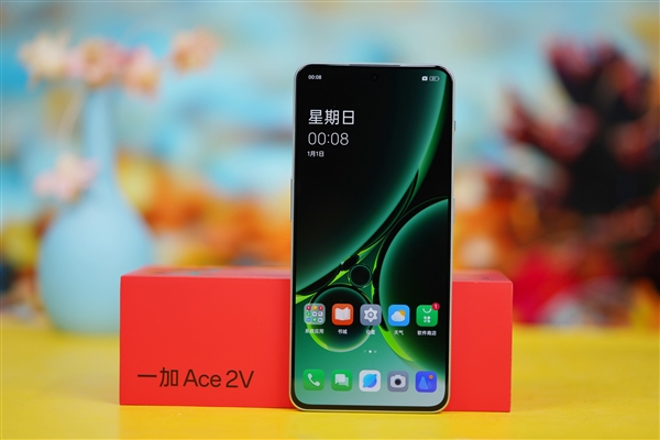 正面颜值最高的直屏手机!一加Ace 2V图赏