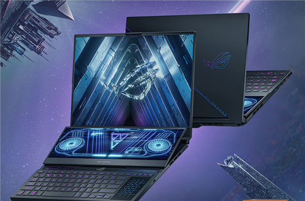 CPU、显卡、内存全都满配 ROG冰刃7双屏游戏本54999元首发