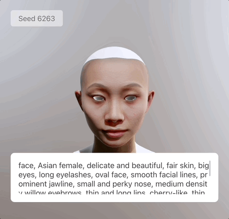 单卡30秒跑出虚拟3D仙女老婆!毛孔细节清晰