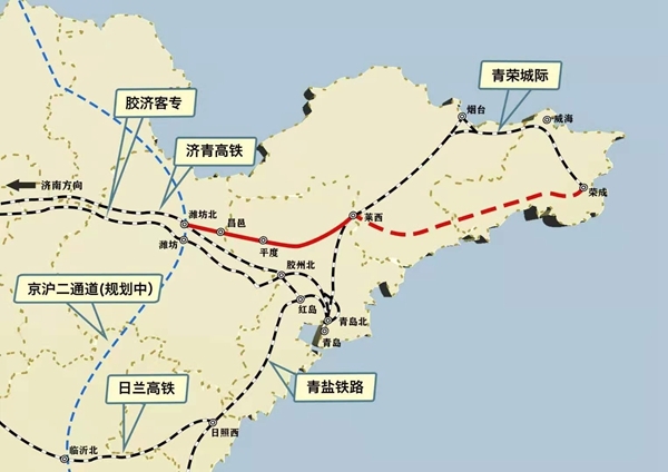 时速350公里：山东潍荣高铁莱荣段开通倒计时