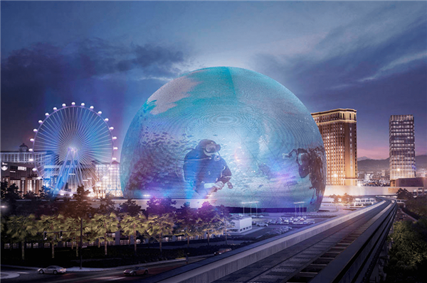 167亿元造个世界最大“球”！拉斯维加斯地标建筑变身巨型表情