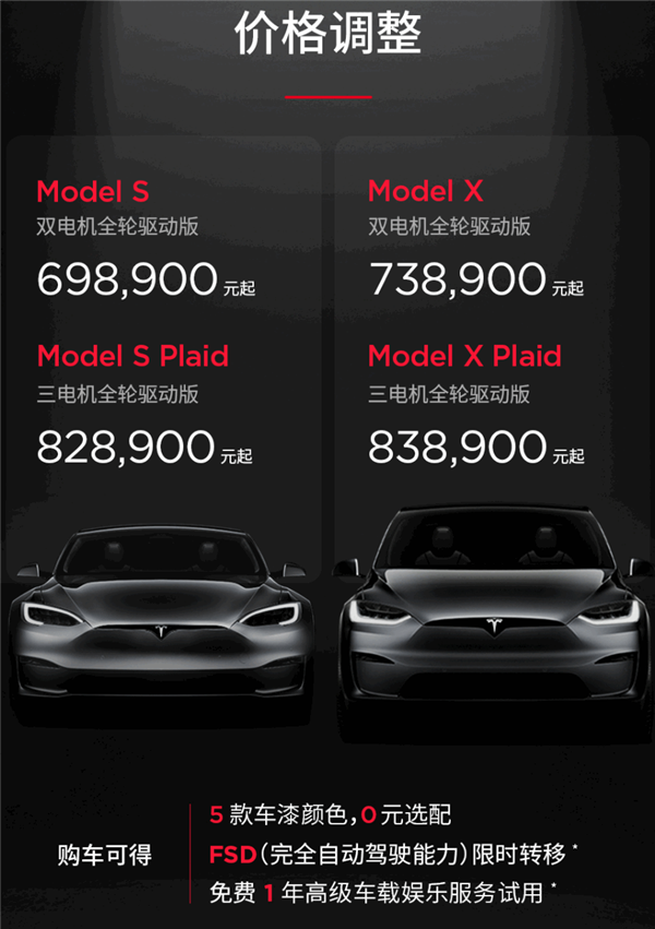 最高降幅20万 特斯拉Model S、X车主不干了：联合声明要求赔偿