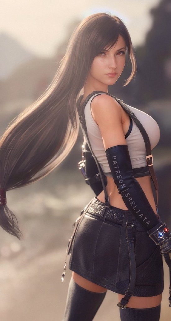 一次看个够！博主自制蒂法与爱丽丝3D美图大集合