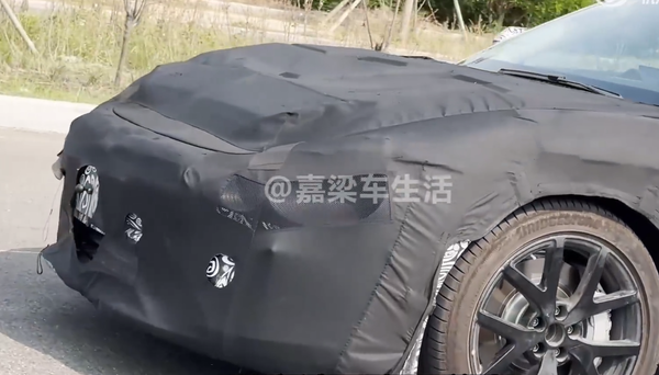 小米汽车又有大料!博主直接实拍MS11实车 造型帅呆