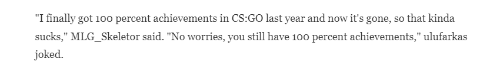 《CS2》玩家不满CSGO成就被删除：全成就白忙活了