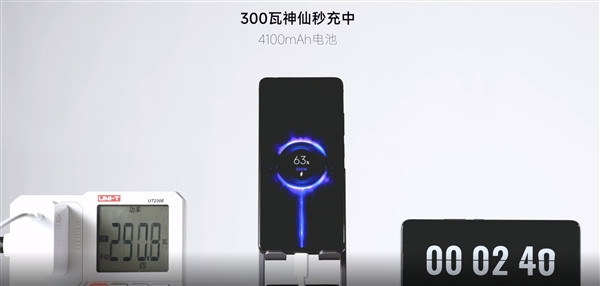 300W快充卷起来了!5分钟满电是日常