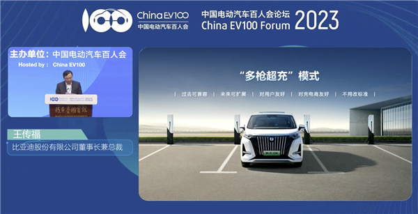 王传福:建议新能源车购置税减免延长到2025年、推荐“多枪快充”
