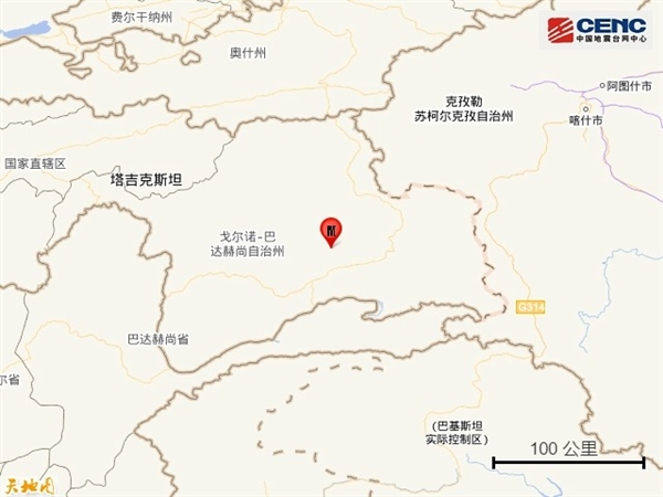 塔吉克斯坦发生7.2级地震:新疆多地震感强烈