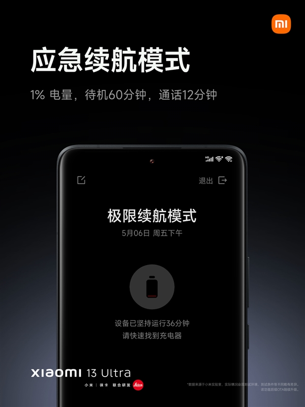 徕卡移动影像之王！小米13 Ultra发布：5999元起