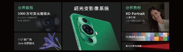 业界首创！华为nova 11 Ultra搭载十档物理可变光圈镜头