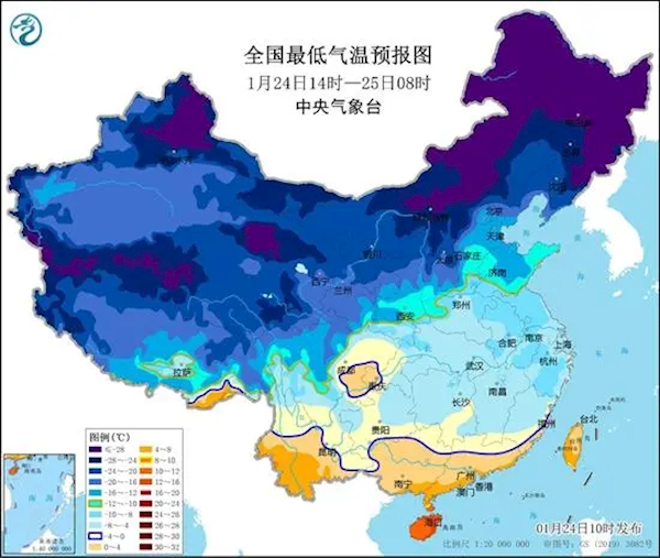 烟台的大雪有《流浪地球》即视感：地上冒白烟 行人艰难前行