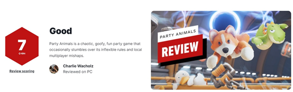 国产多人派对游戏《动物派对》口碑出炉 IGN给7分：你预订没？