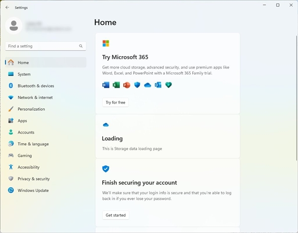 Win11设置页面都被没放过!出现Microsoft 365推广信息