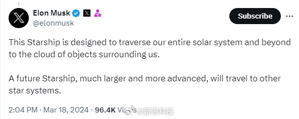 屡败屡战！开启人类航天新篇章：马斯克称星舰可飞出太阳系