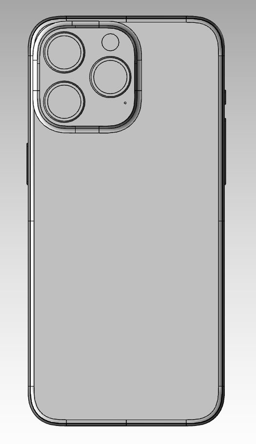 2万块你买吗?iPhone 15 Pro Max外形抢先看:CAD图曝光 苹果会玩让主摄更突