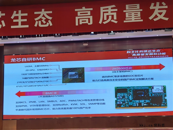 100%自主指令 龙芯3D5000高性能CPU发布:四路128核、4倍性能