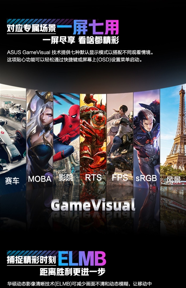 5699元 华硕ROG新款27英寸电竞显示器上架：4K 160Hz屏