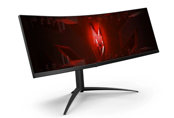 7999元 宏碁发布新款44.5英寸带鱼屏显示器:165Hz 2K屏