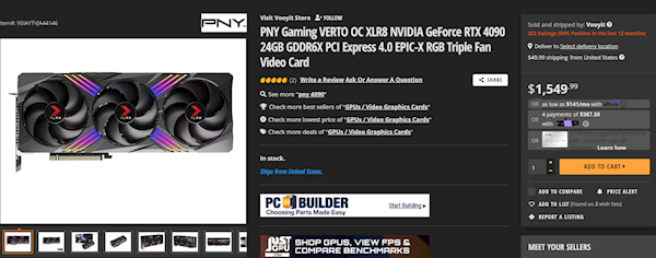 A卡大面积降价后 NVIDIA终于坐不住了:RTX 4090/4080破发
