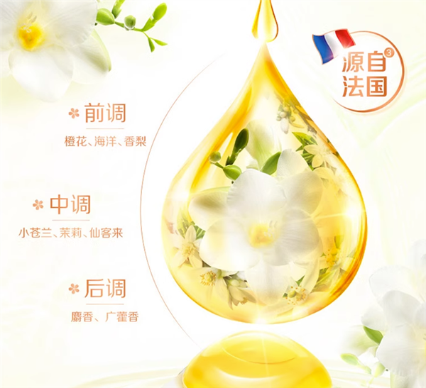 立白小苍兰香氛柔顺留香洗衣凝珠34颗/盒 仅13.95元