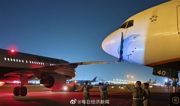 长荣航空两飞机发生碰撞:空客A321把波音777“割喉”了