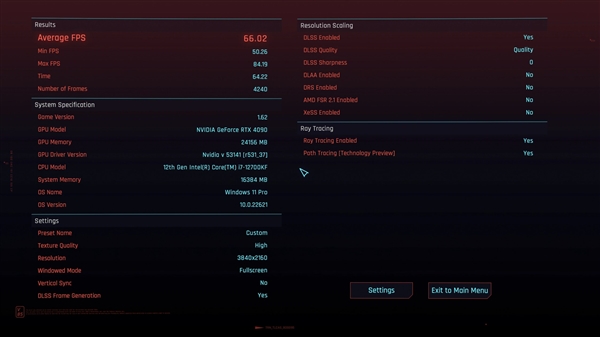 实测RTX 4090平均20帧!《赛博朋克2077》成新一代“显卡危机”