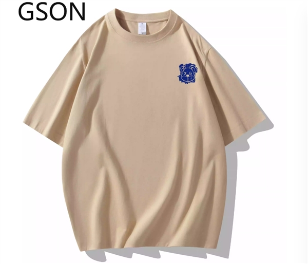 纯棉印花 好穿不贵：森马GSON纯色短袖14.9元/件大促