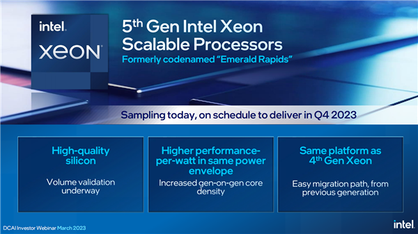 Intel官宣144核心全新至强!3、18A工艺呼啸而至