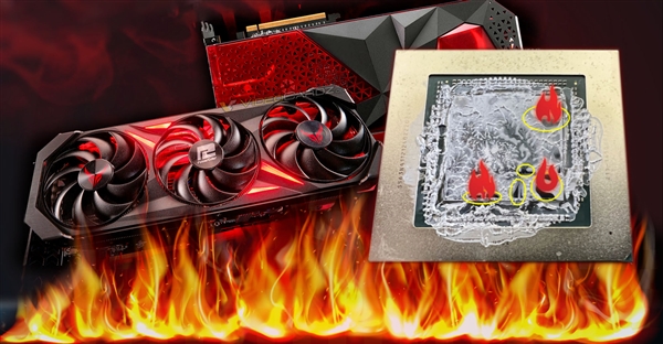 撼讯AMD RX 7900 XTX高温110℃!拆开一看 硅脂凌乱