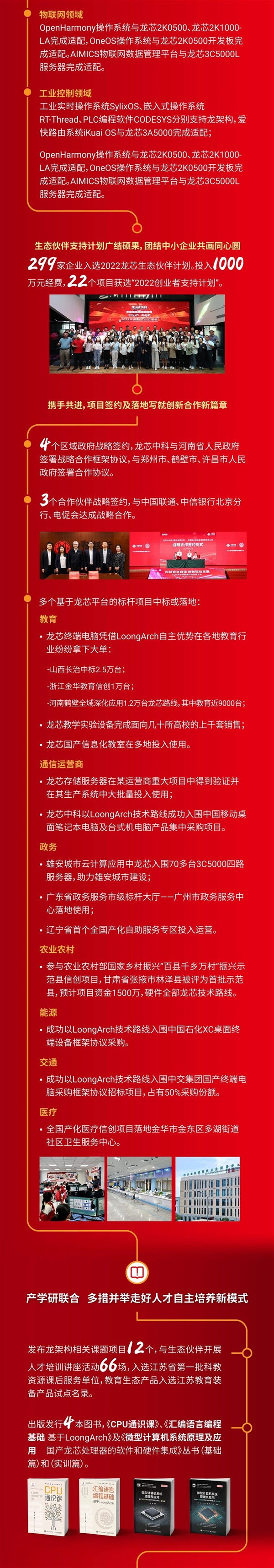 国产CPU未来就看它！龙芯2022年九连发 生态大爆发