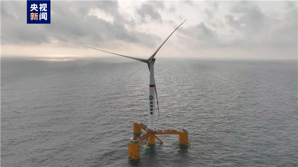 我国首座深远海浮式风电平台!海油观澜号成功并网投产:年发电2200万度