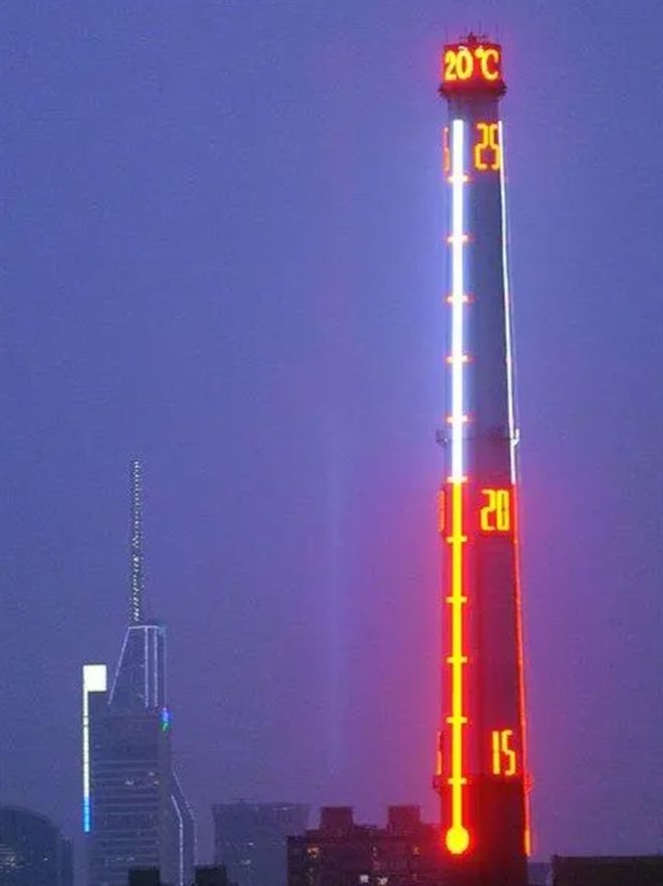 全球最高气象信号塔！上海地标大烟囱上的温度计被拆除 网友感叹