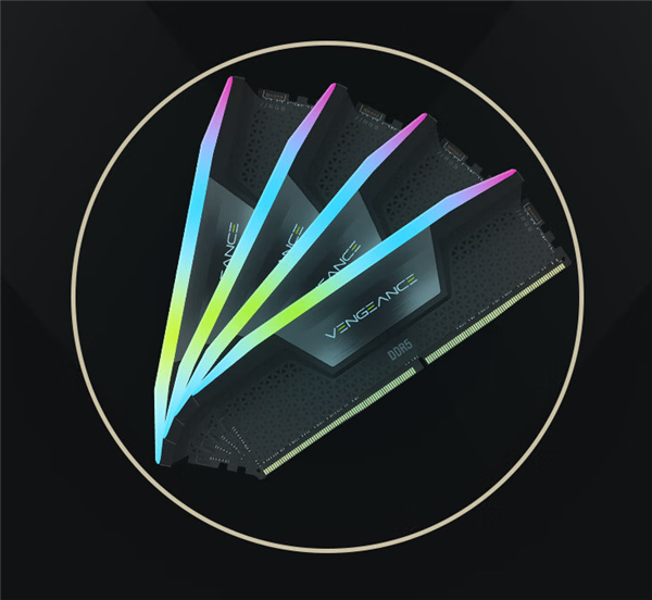 海盗船192GB DDR5内存套装开卖:带上“光污染” 7699元!