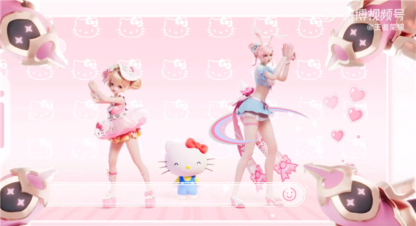 《王者荣耀》HelloKitty皮肤来了：公孙离大长腿吸睛