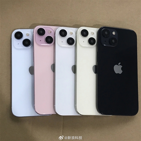 iPhone 15系列最新机模曝光！颜色最大改变：金色取消争