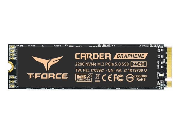 十铨发布新款PCIe 5.0固态硬盘:顺序读取12000MB/s、配石墨烯散热片