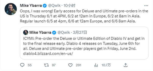 最快6月2日早就能玩到!《暗黑4》全球解锁时间公开
