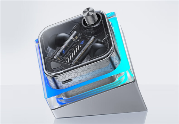 1499元 红魔DAO TWS氘锋降噪耳机开售：透明外壳设计、30ms超低延迟