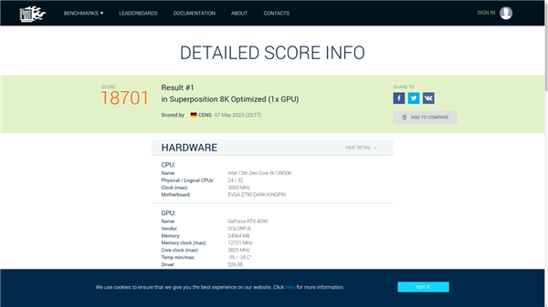 七彩虹iGame LAB RTX 4090刷新四项性能世界第一:3D负载暴超3.8GHz+