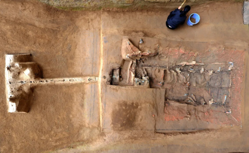 秦始皇帝陵1号陪葬墓取得重大考古收获：集中出土多种形制、用途车辆