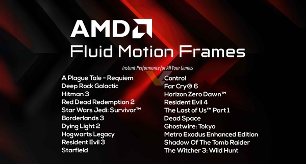 AMD FSR 3帧生成终于落地：帧率暴涨2.4倍！首发32款游戏