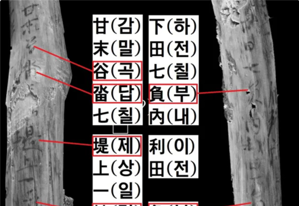 韩国1500年历史的木简刻有生僻汉字引围观：画面让国内网友看尬