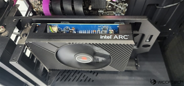 Intel Arc独立显卡第一次上水冷!这是何必呢?