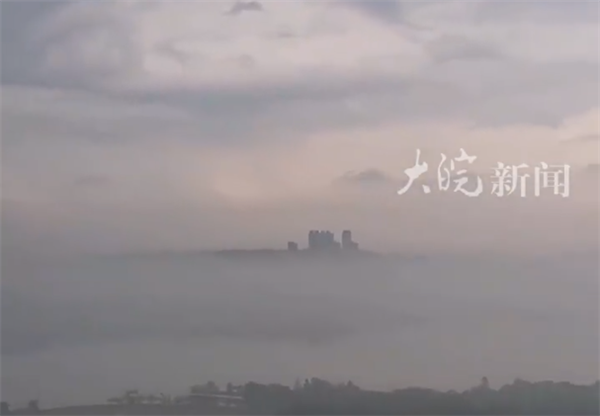 安徽一地惊现“海市蜃楼”奇观:持续约7分钟!