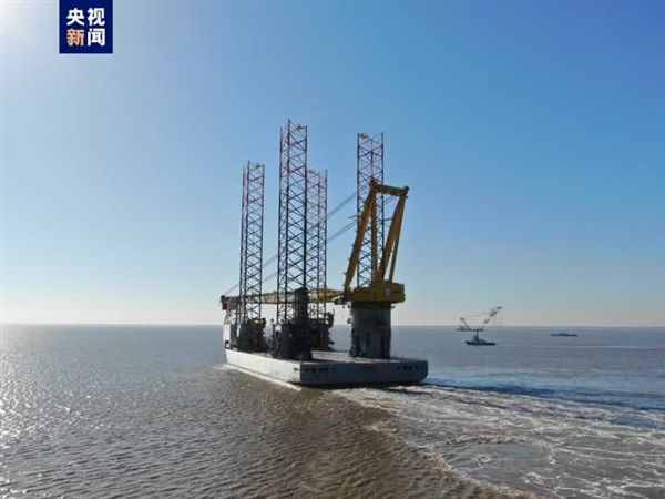全球第一艘：中国交付3200吨级自升式风电安装船