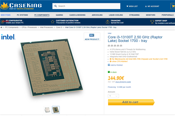 Intel 13代酷睿35W低功耗版终于开卖：24核心i9近4600元